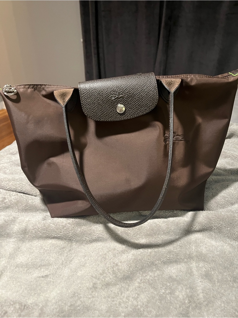 Longchamp Medium Le Pliage Recycled Nylon Shoulder Tote